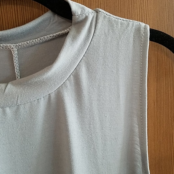 Light Gray Summer Dress - Picture 2 of 2